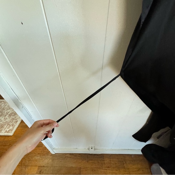 R13 Black Sleeved Blouse Side Open Medium BNWT - Picture 6 of 12